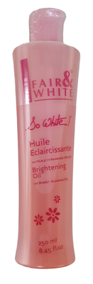 fair &amp; white brightening oil  250ml