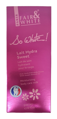 fair &amp; white moisturizing body care milk
