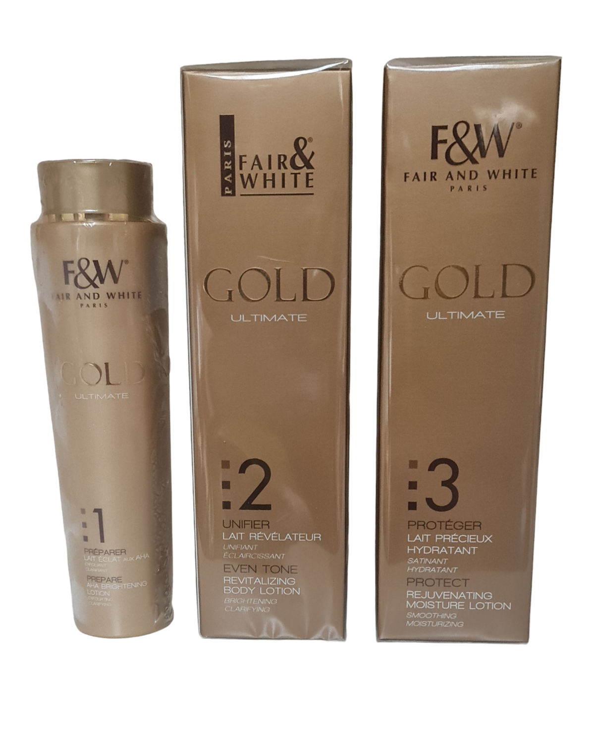 Fair &amp; white gold nr 1-2-3