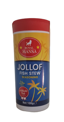 Royal mansa jollof fish stew seasoning 100 gr