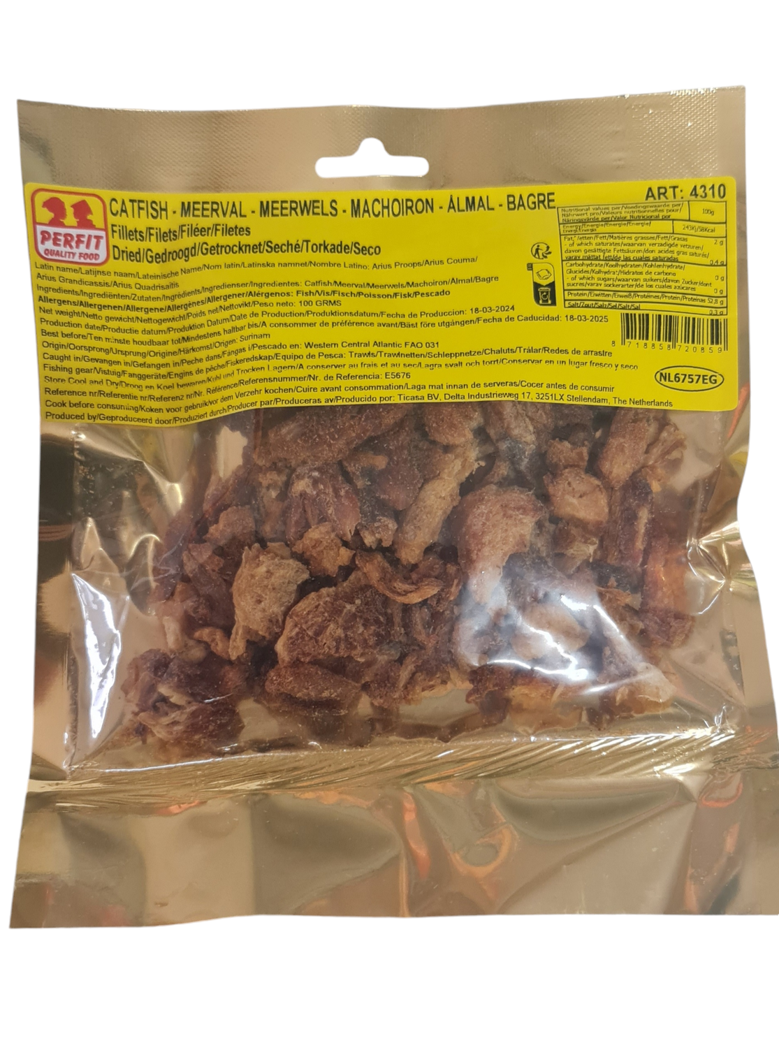 Dried catfish