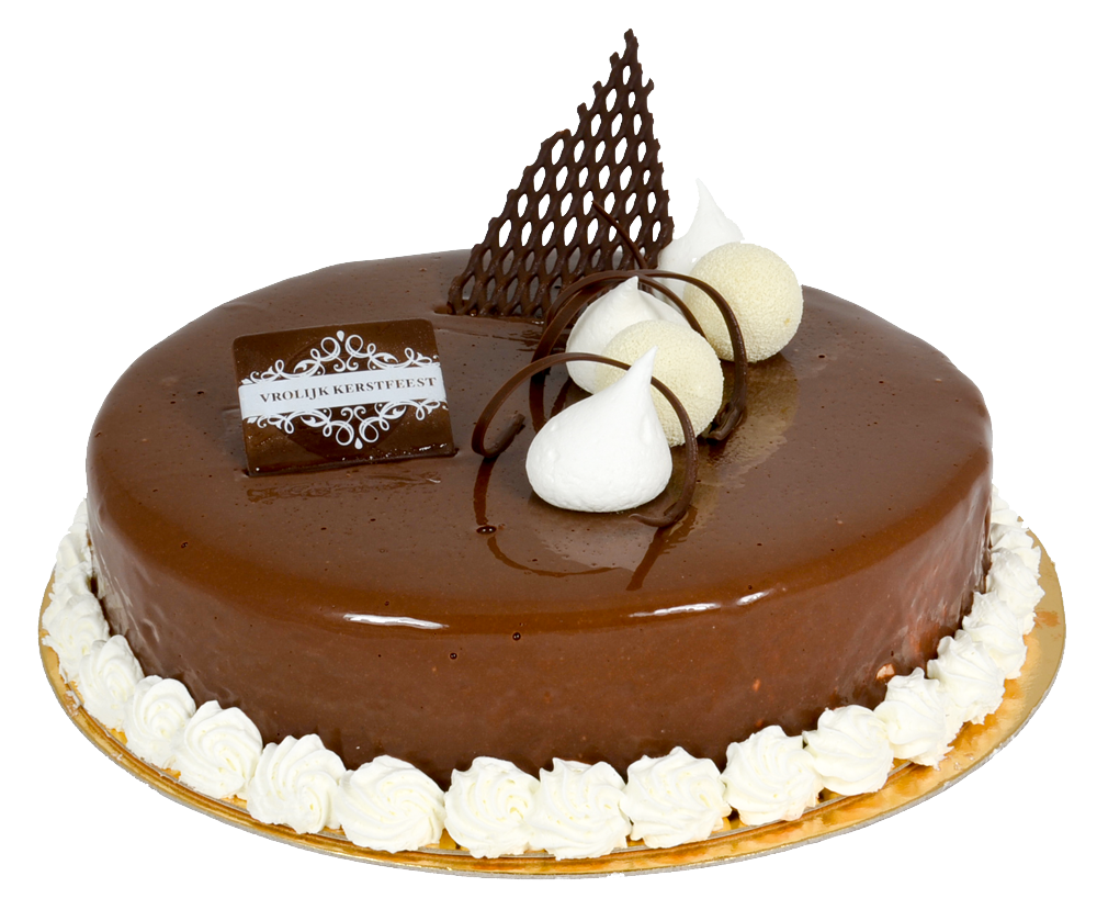 luxurious round vanilla ice cream cake