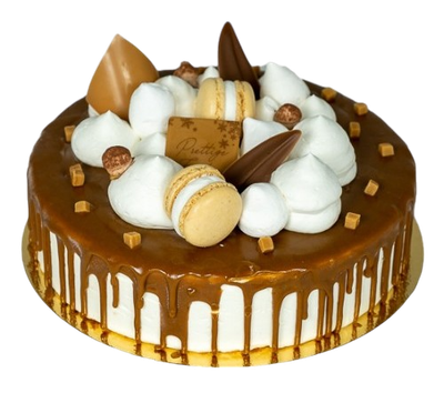 caramel drip cake 5 pers.