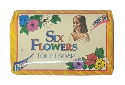 six flowers oil perfume 18ml + soapbar + free powder 30gr