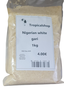 White gari Nigerian taste