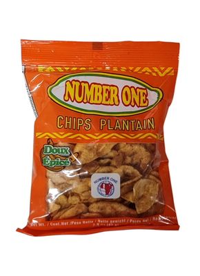 No 1 plantain chips spicy ( Chili)