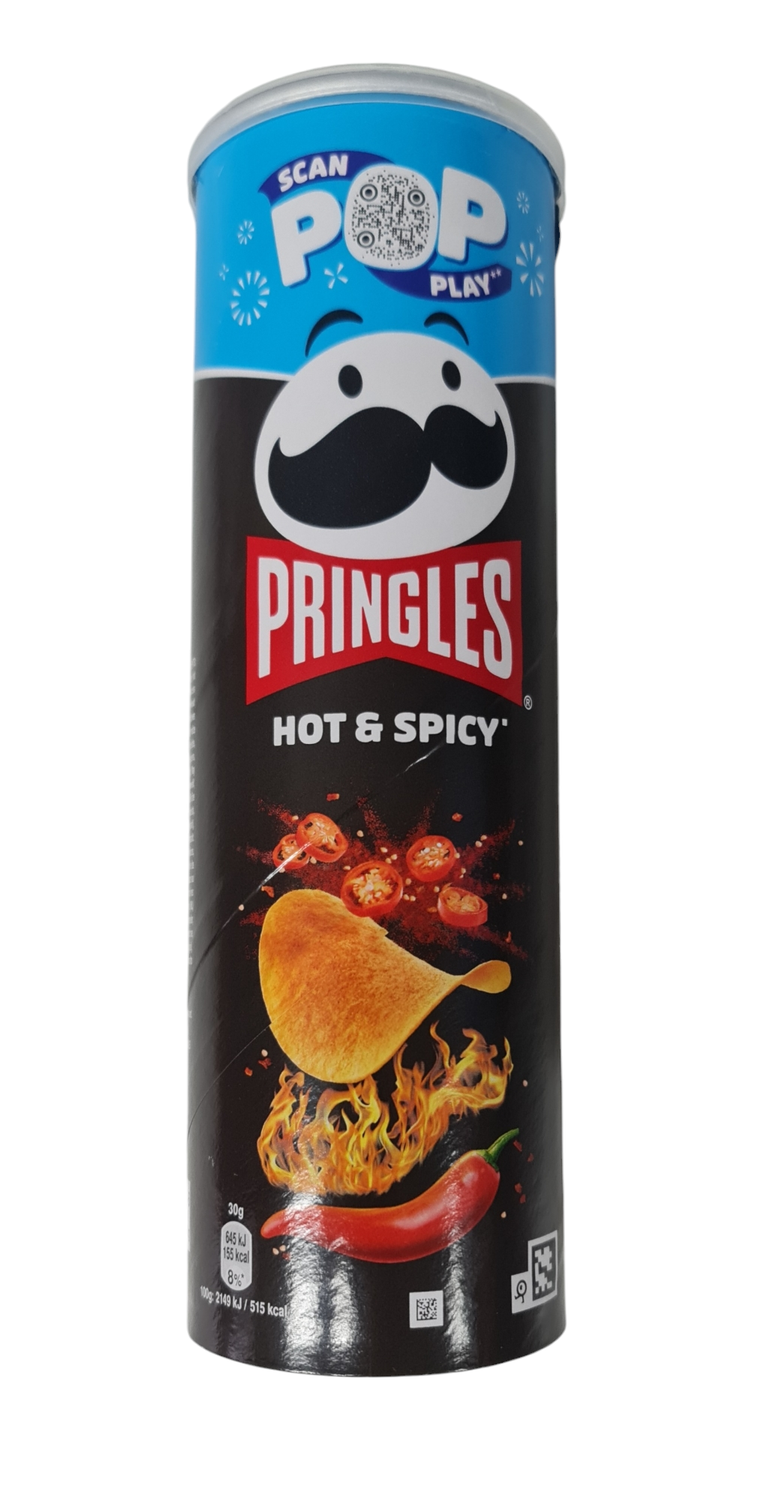 Pringles chips HOT &amp; SPICY