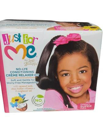 just 4  me relaxer kit coarse