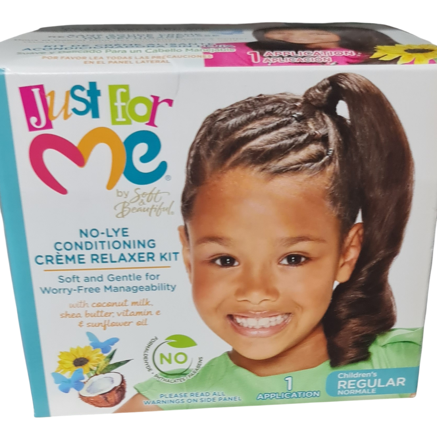 just 4 me relaxer kit regular
