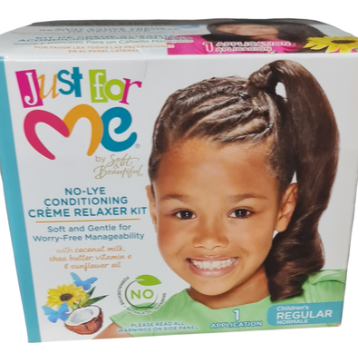 just 4 me relaxer kit regular