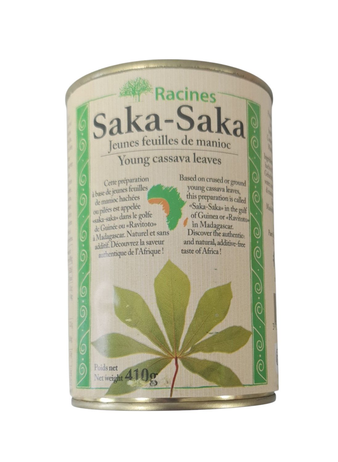 saka saka young cassava leaves