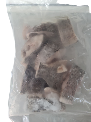 Black tilapia steaks