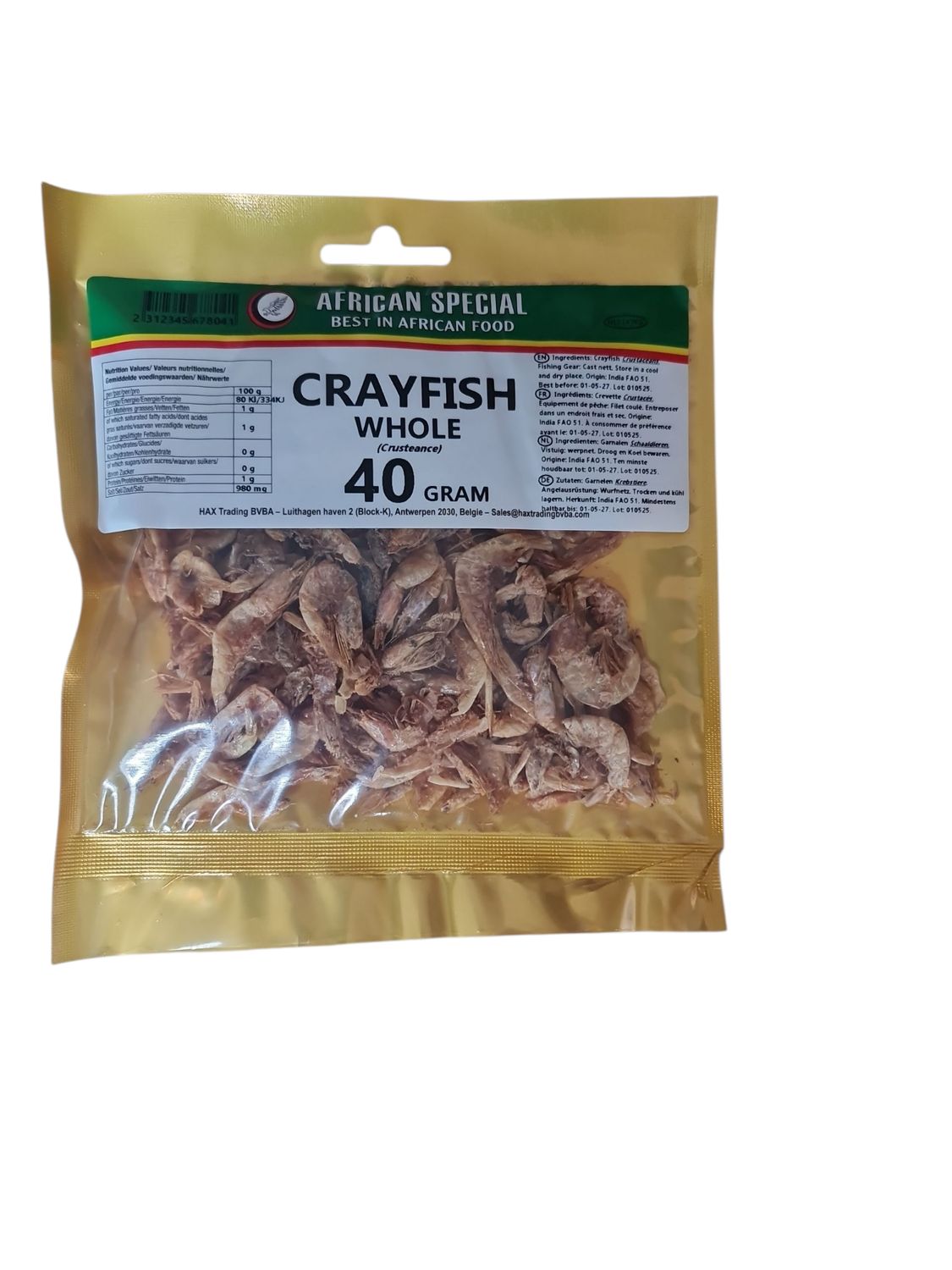 crayfish whole