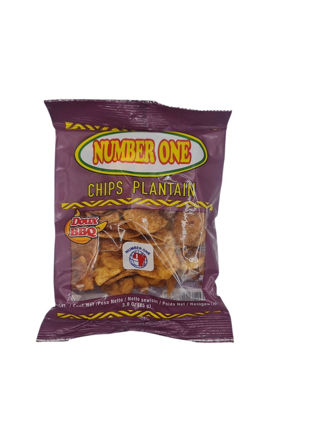 Plantain chips bbq flavor