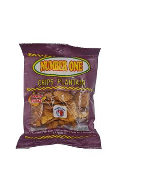 Plantain chips bbq flavor
