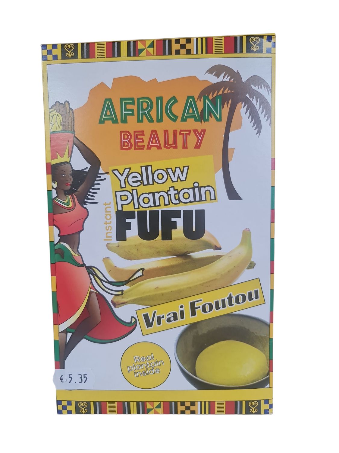 AB yellow plantain fufu
