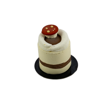 ijs taartje vanille ijs met karamel topping 4 x 120 ml