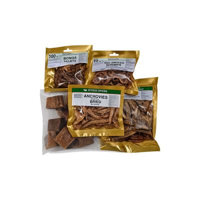 dry fish /  gedroogde vis