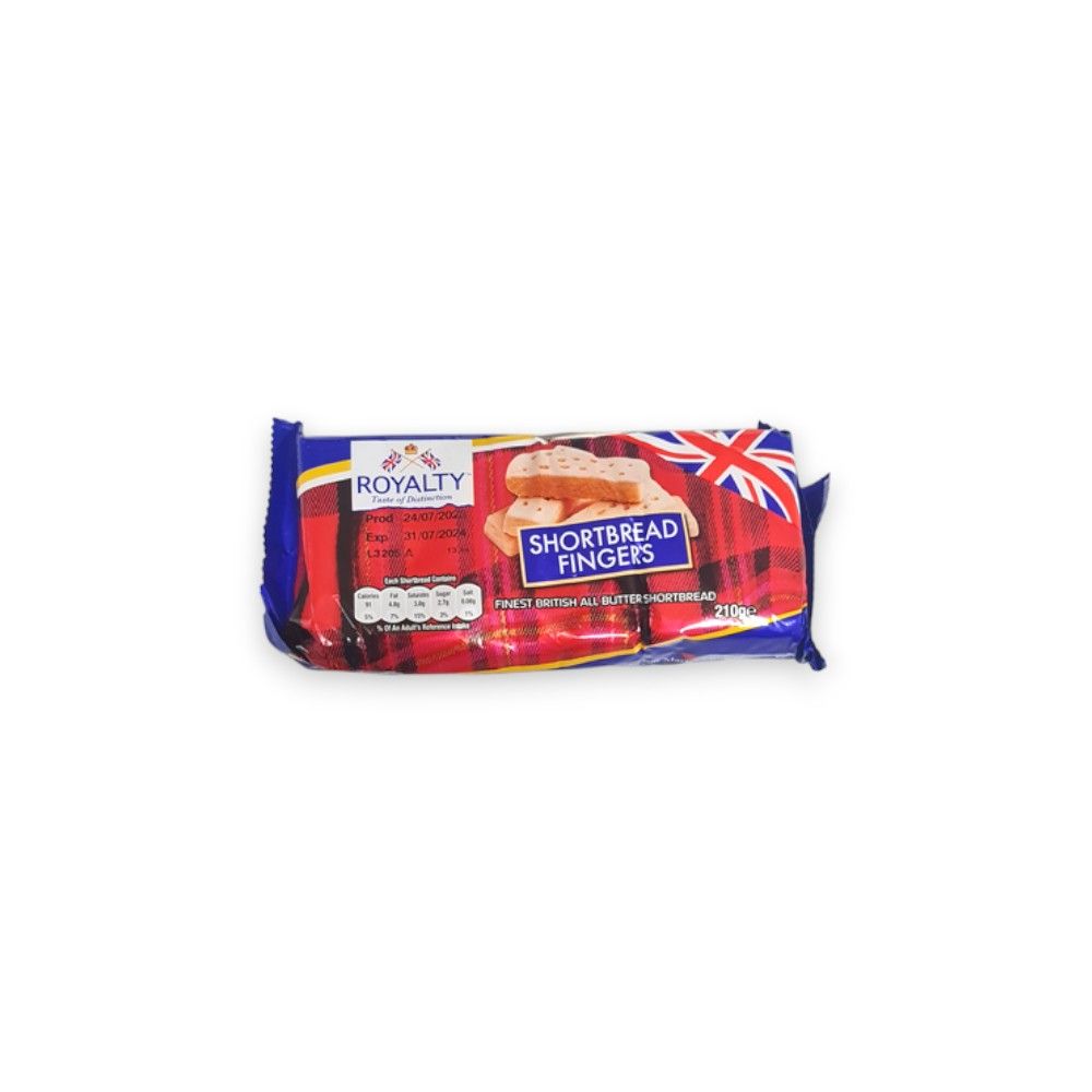 shortbread fingers 210gr