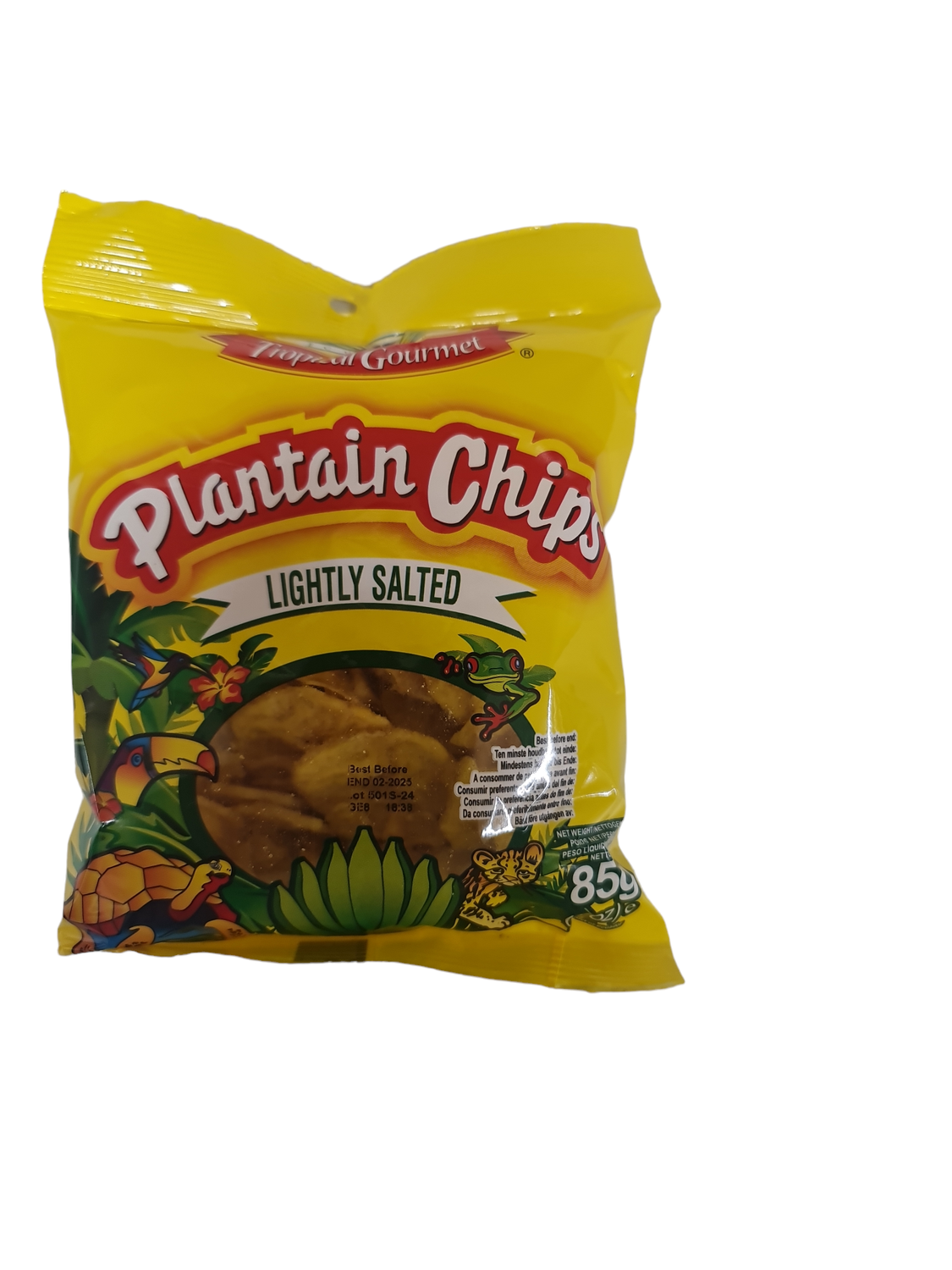 Tropical gourmet salt chips