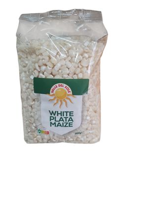 white plate mais