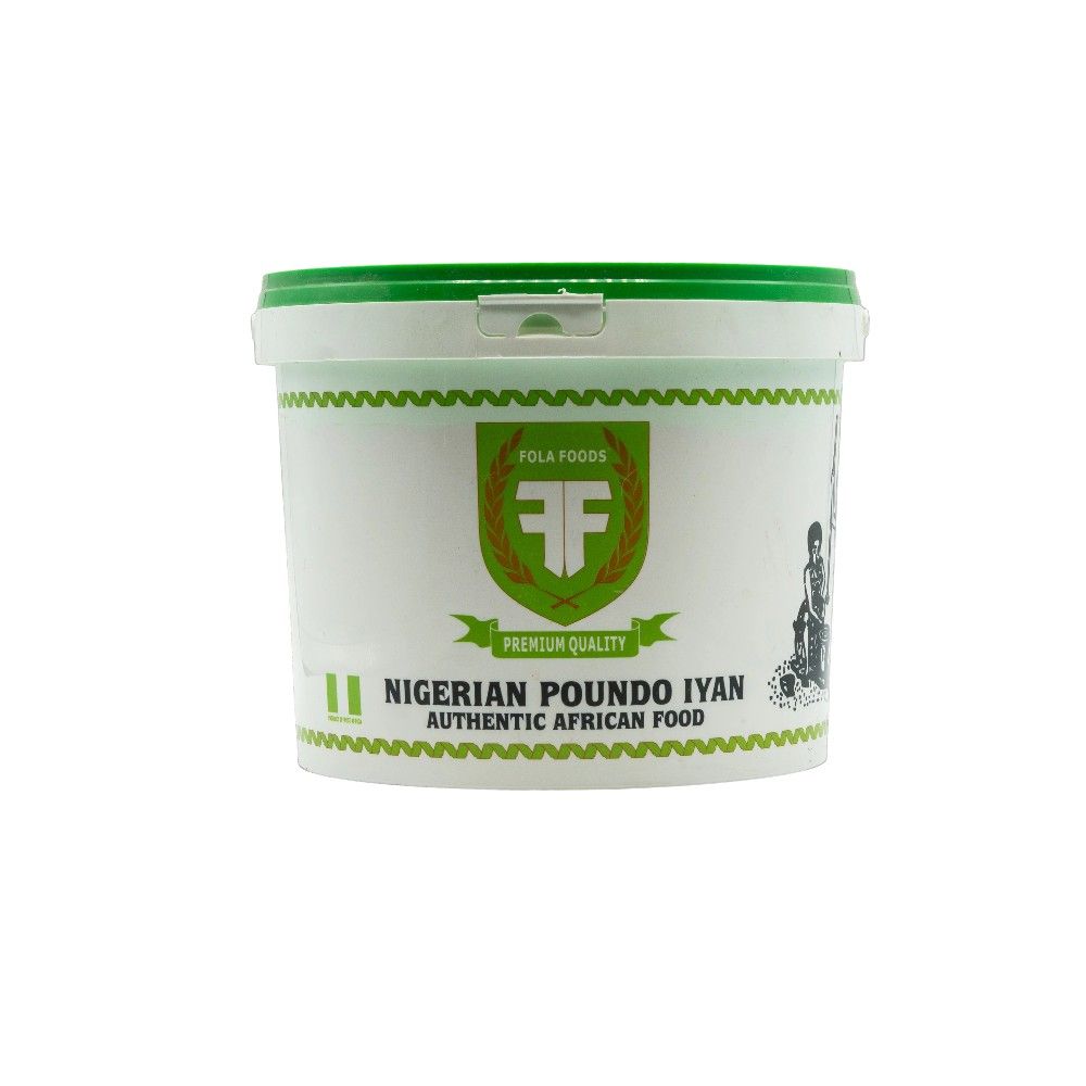 Nigerian pounds iyan 4kg