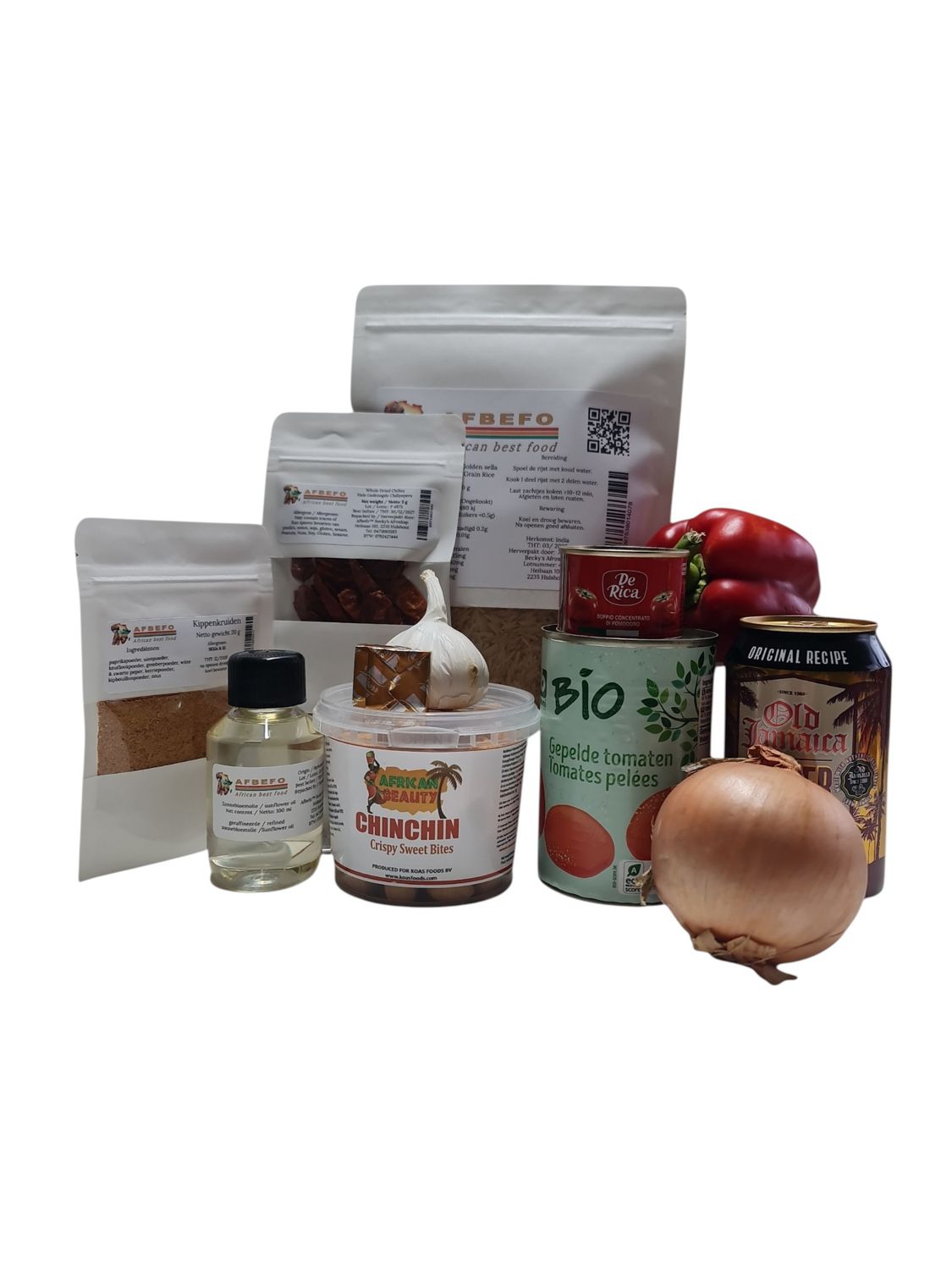 AFBEFO Jollof Rice Meal Box – Premium (4 Persons)