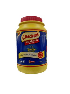 Checkers custard vanilla flavour