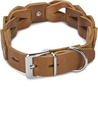 Beeztees leder halsband