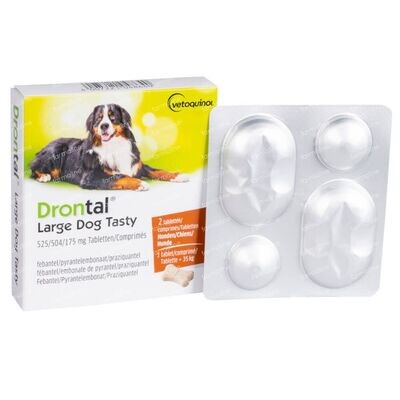 Drontal® Large Dog 2 tabl