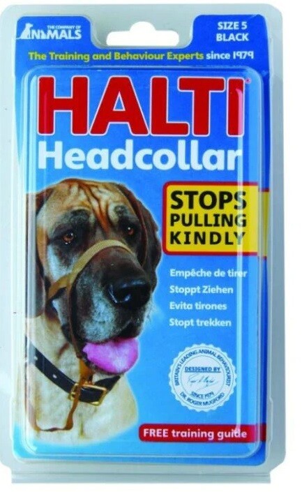 Halti Headcollar zwart