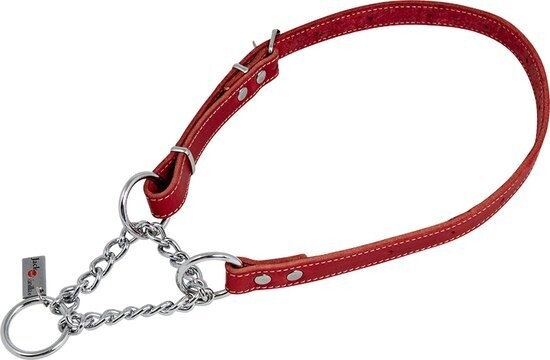 Jack and vanilla leder slip halsband