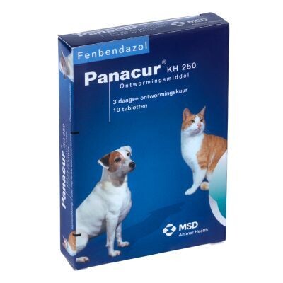 Panacur 250 mg 2 tabl