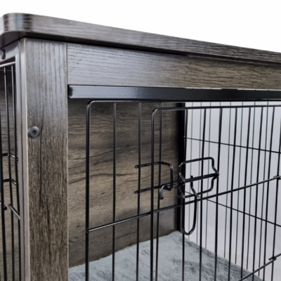 Furniture HONDENBENCH - DONKERGRIJS - MET BENCHMAT