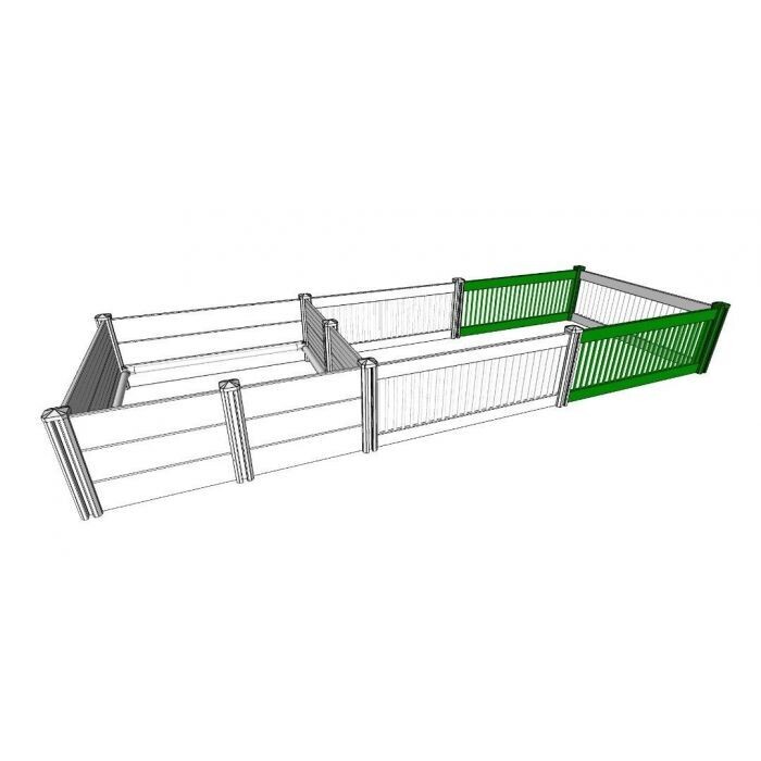 TOPMAST WERPKIST - UITBREIDINGSSET - 2 (UITLOOPREN) PANELEN