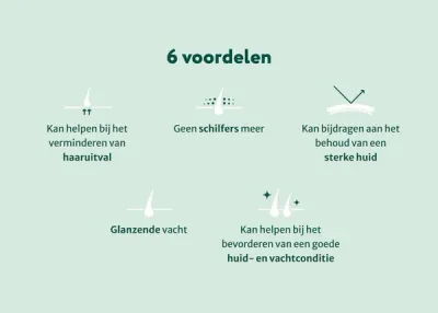 Huid &amp; Vacht met Omega 3-6-9 | 100% Natuurlijk | 60 Snoepjes