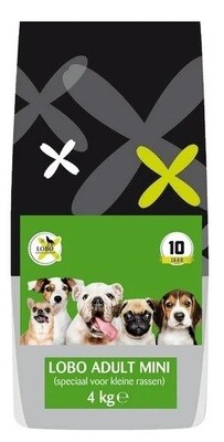 Lobo Adult Mini voor kleine honden 4 kg