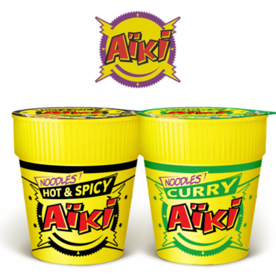 Aiki Noodles ( Hot&amp;Spicy En Curry) 🥢