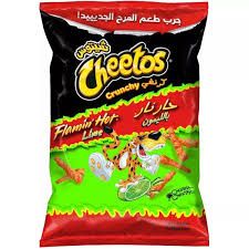 Cheetos Crunchy  Flamin&#39; Hot Lime 190