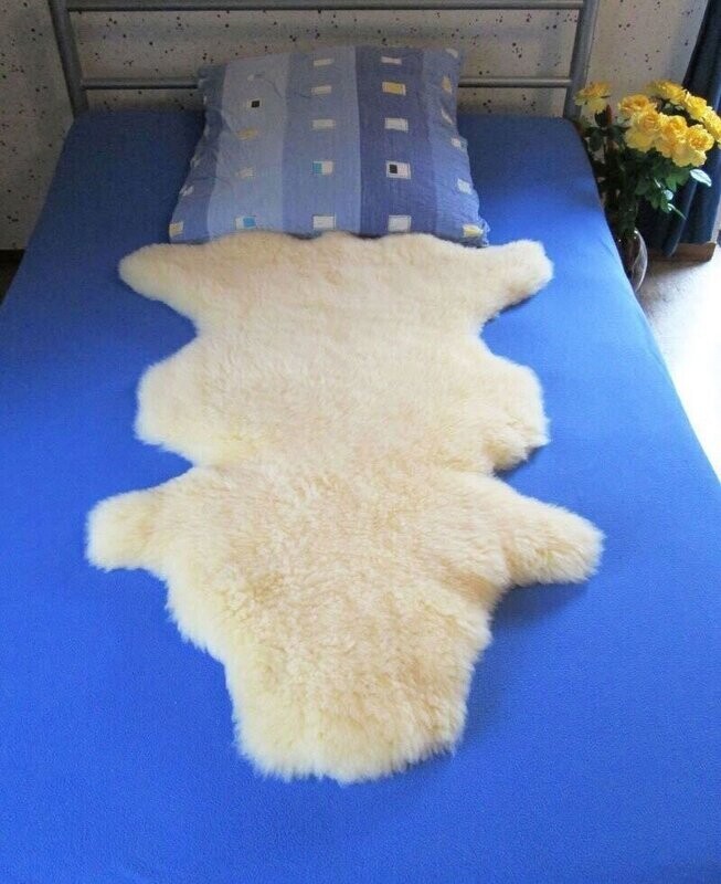 XXXL-Medizinisch gegerbtes Gesundheits-Schaffell, 125cm