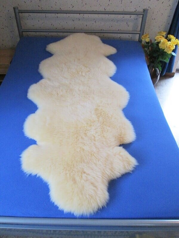 medizinisch gegerbtes Doppelfell, 180cm