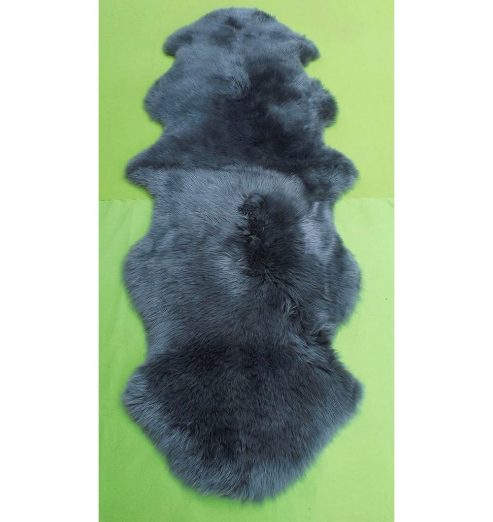 Doppelfell, Anthrazit, 180cm-Ausverkauft!