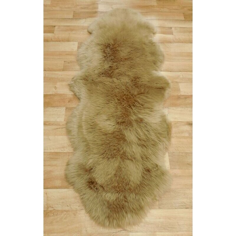 Doppelfell, Camel, 180cm