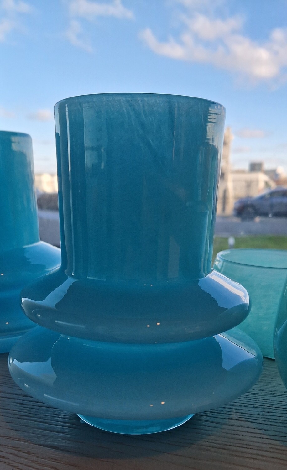 Vaas Ringo Kleur Aquamarin