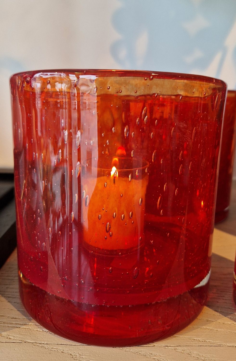 Dekocandle Theelicht Orange Red L