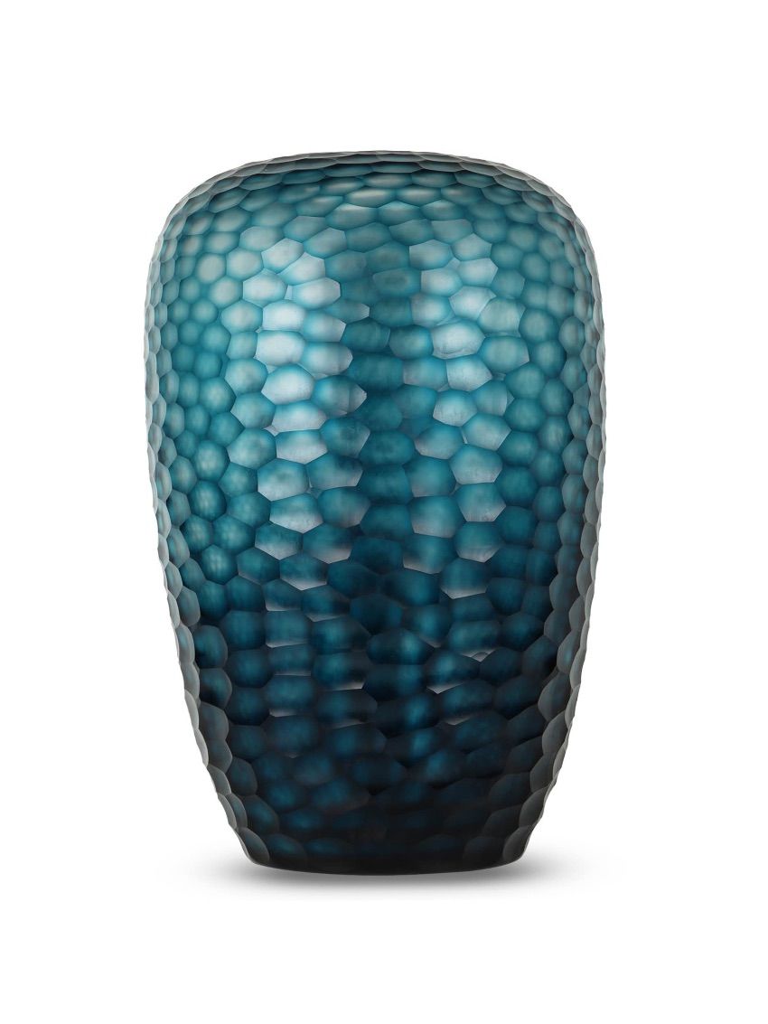 Bombyx vaas Madeira Ocean blue/ indigo Medium