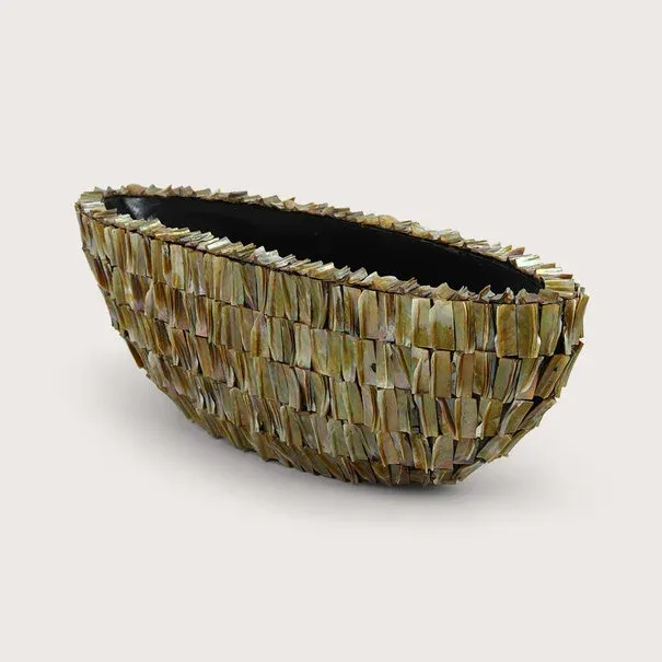 Pot &amp; Vaas - Pot Rough Shell Ovaal
