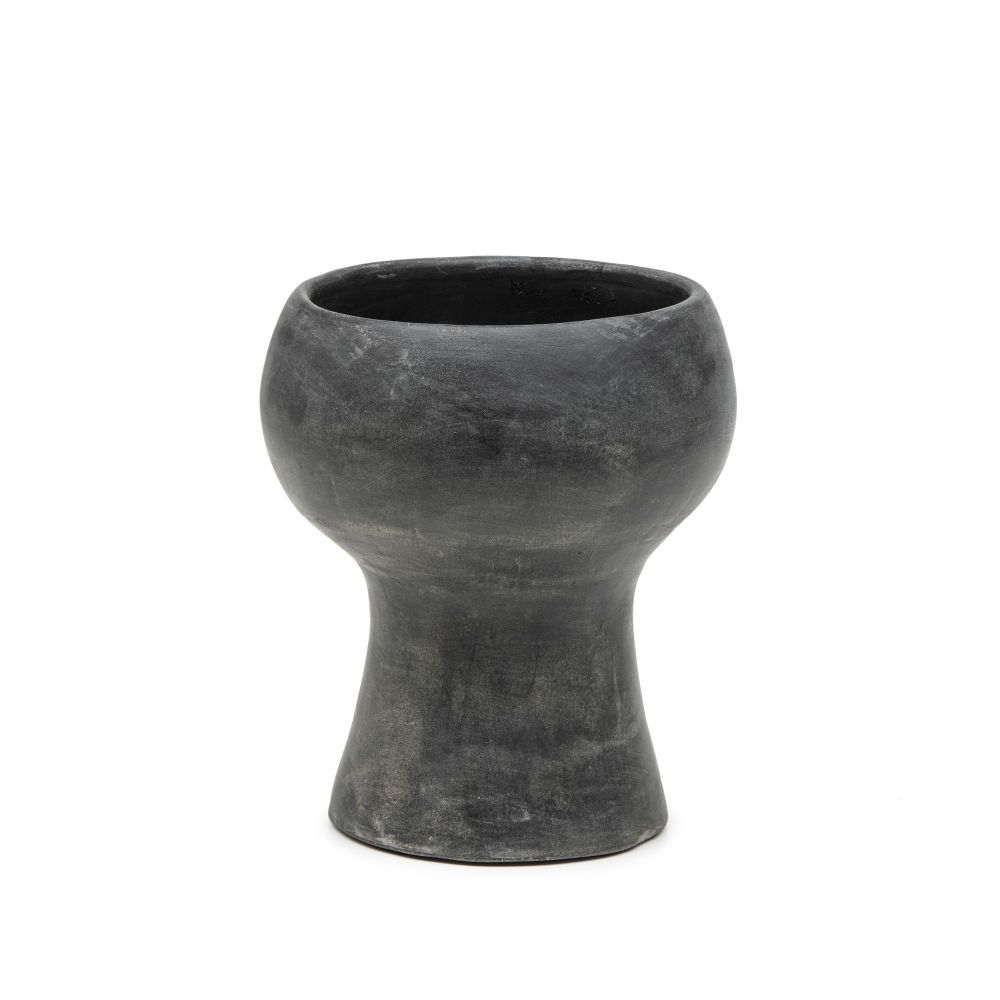Gommaire Pot Opium Slim terracotta fume patine