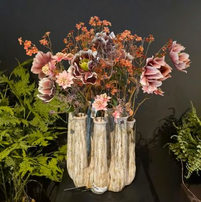 Zijden boeketten en bloemstukken