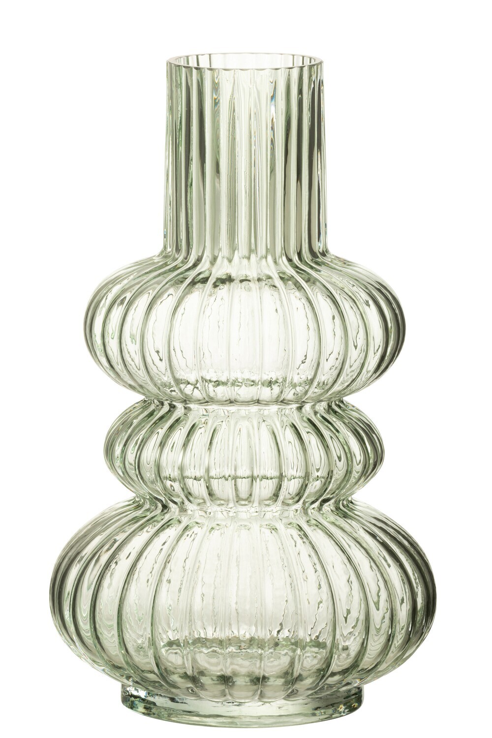 J-Line - Vaas Olga glas lichtgroen